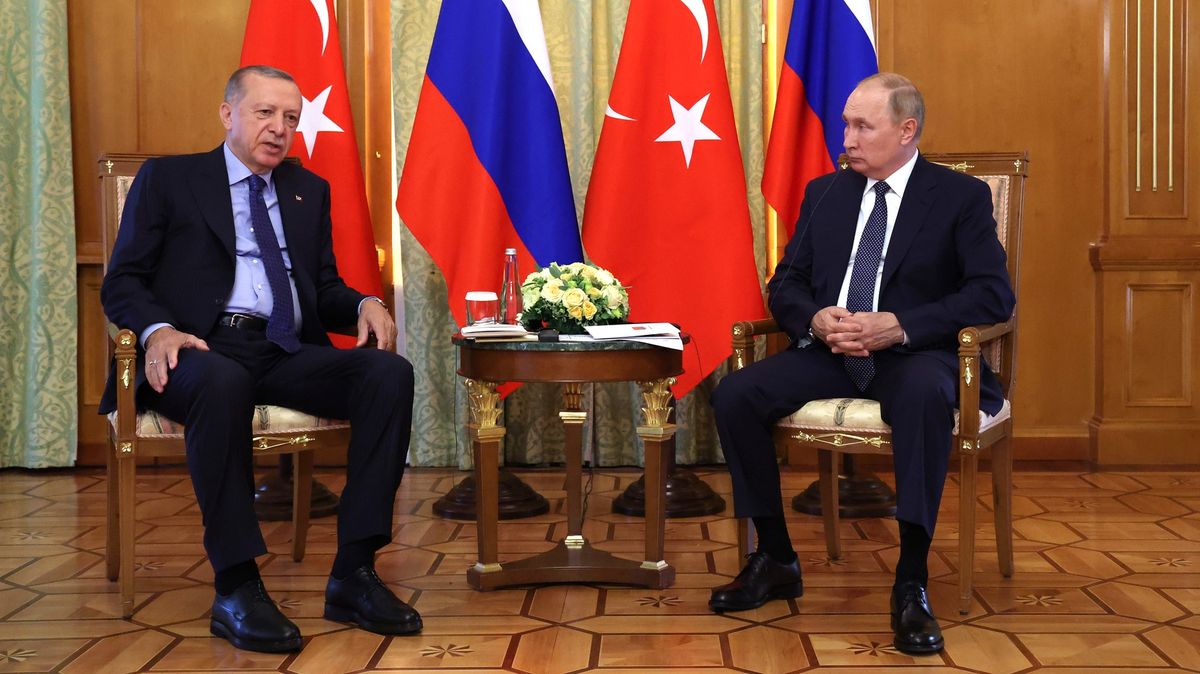 Erdogan chce otevřít s Putinem „úplně odlišnou kapitolu“ vztahů